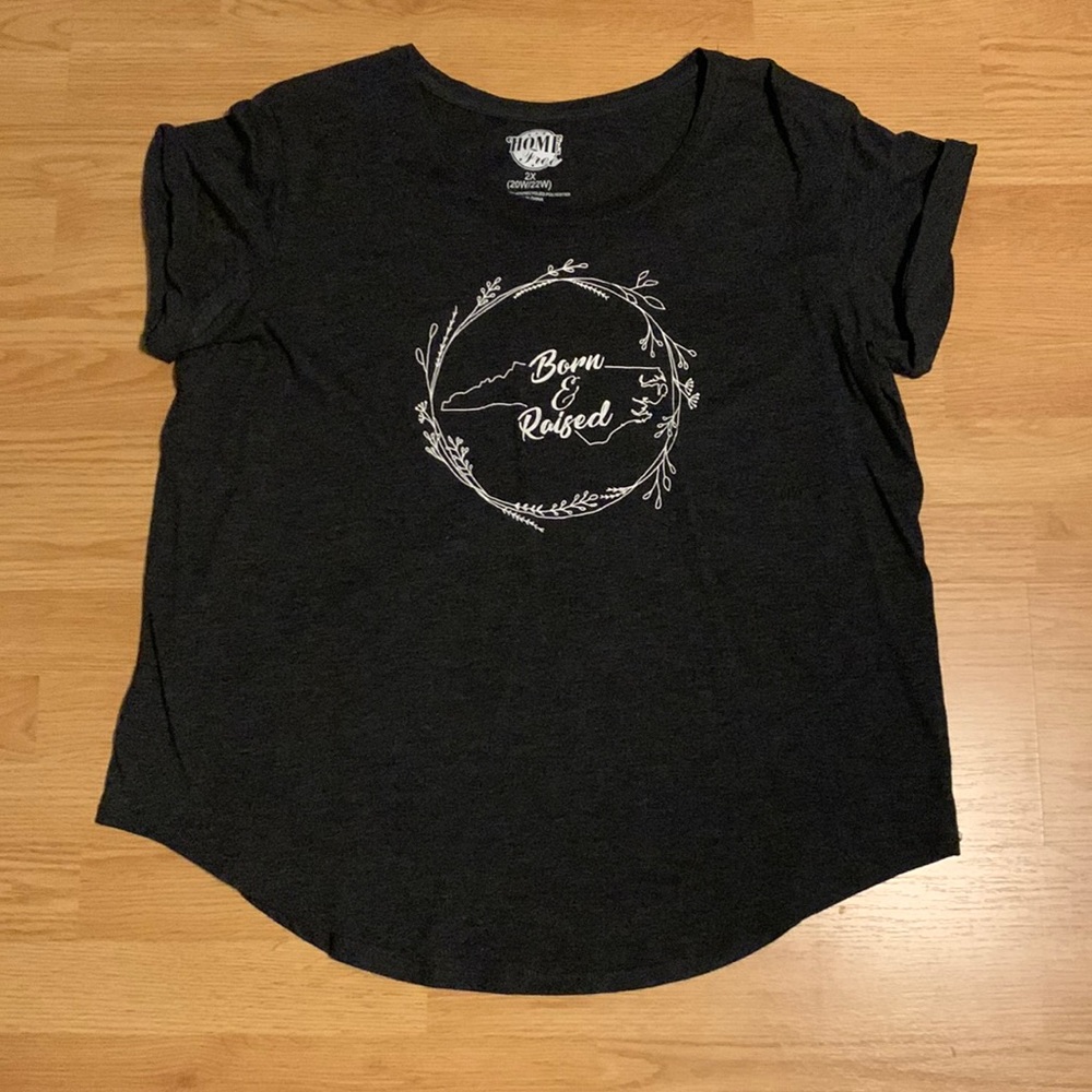 Womens NC Born & Raised T-shirt